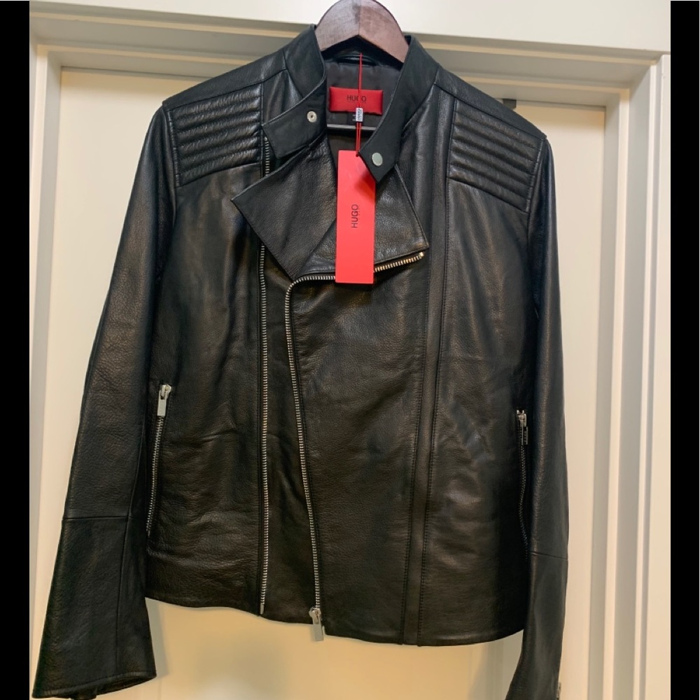 Hugo Boss Leather Jacket